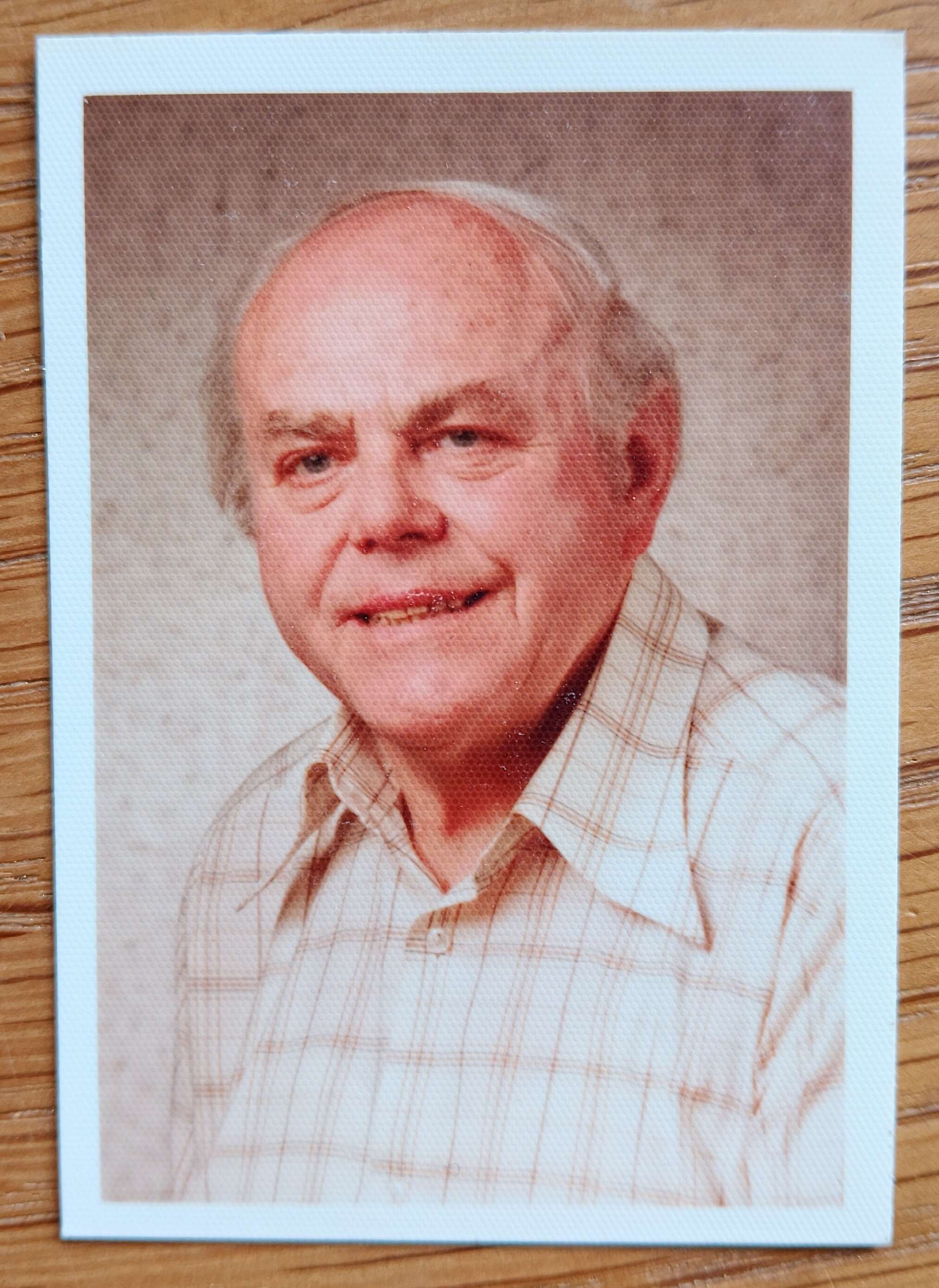 Hier schätzungsweise über 80 jahre alt (* 1914 † 1997)